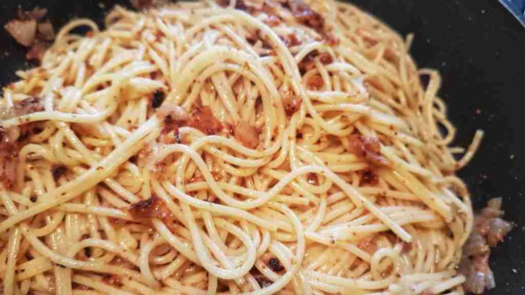 spaghetti con bottarga